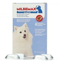 Milbemax kleine hond of pup smakelijk 4 tabletten
